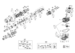 DEWALT Ersatzteile MEISSELHAMMER DCH832X1 Typ: 2 QU