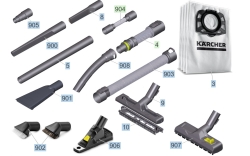 KÄRCHER Ersatzteile Nasstrockensauger WD 4 S V-20/5/22 (YSY) *EU 1.628-250.0 WD 4 S V-20/5/22 (YSY) *EU