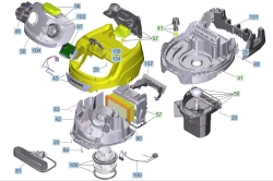 KÄRCHER Ersatzteile Nasstrockensauger WD 5 S V-30/5/22 (YSY) *EU 1.628-379.0 WD 5 S V-30/5/22 (YSY) *EU