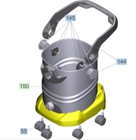 KÄRCHER Ersatzteile Nasstrockensauger KWD 6 P S V-30/8/22/T (BSY) *EU 1.628-486.0 KWD 6 P S V-30/8/22/T (BSY) *EU