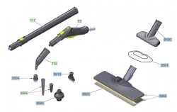 KÄRCHER Ersatzteile Dampfreiniger SC 2 Deluxe EasyFix Premium *EU 1.513-253.0 SC 2 Deluxe EasyFix Premium *EU