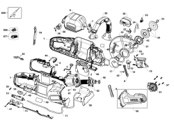 DEWALT Ersatzteile SCHNITTSÄGE DCS692B Typ: 2 QU