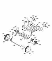Ersatzteile WOLF-Garten Elektro Vertikutierer UV 29 EV Typ: 3618085 Serie D  (2007) Messerwalze, Räder 