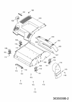 Ersatzteile WOLF-Garten Benzin Vertikutierer UV 35 B Typ: 3635009 Serie B  (2011) Vertikutierergehäuse 
