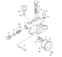KÄRCHER Professional Ersatzteile Hochdruckreiniger Heisswasser HDS 697 CI+D.S. EU 1.962-912.0 Ventile