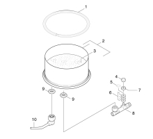 KÄRCHER Professional Ersatzteile Hochdruckreiniger Heisswasser HDS 697 CI+D.S. EU 1.962-912.0 Brennerboden