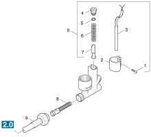 KÄRCHER Professional Ersatzteile Hochdruckreiniger Heisswasser HDS 697 CI+D.S. EU 1.962-912.0 Reedschalter