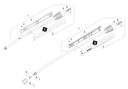 KÄRCHER Professional Ersatzteile Hochdruckreiniger Heisswasser HDS 801 E - 12 KW 1.030-131.0 Strahlrohr
