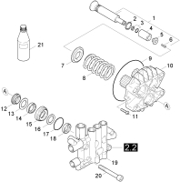 KÄRCHER Professional Ersatzteile Hochdruckreiniger Heisswasser HDS 850-4 M Basic 1.027-502.0 Kolben