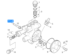 KÄRCHER Professional Ersatzteile Hochdruckreiniger Heisswasser HDS 895         EU 1.025-851.0 Ventile
