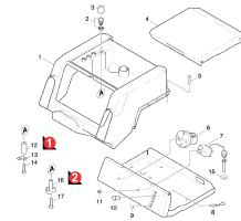 KÄRCHER Professional Ersatzteile Hochdruckreiniger Heisswasser HDS 895         EU 1.025-851.0 Oberteil