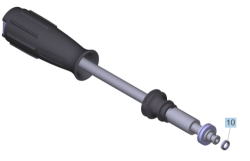 KÄRCHER Professional Ersatzteile Hochdruckreiniger Heisswasser HDS 895         EU 1.025-851.0 Schlauchleitung nur fuer Ersatz DN8 40MPa 10m