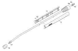 KÄRCHER Professional Ersatzteile Hochdruckreiniger Heisswasser HDS 895         EU 1.025-851.0 Strahlrohr verpackt nur fuer Ersatz