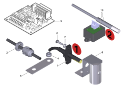 KÄRCHER Professional Ersatzteile Hochdruckreiniger Heisswasser HDS 895         EU 1.025-851.0 ABS Flammenueberwachung