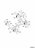 Ersatzteile WOLF-Garten Benzin Rasenmäher ohne Antrieb Esprit 40 BK Typ: 4002000 Serie A  (2001) Höhenverstellung, Räder 