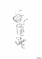 Ersatzteile WOLF-Garten Benzin Rasenmäher ohne Antrieb Esprit 40 B Typ: 4001000 Serie J  (2009) Messer, Messeraufnahme, Motor 