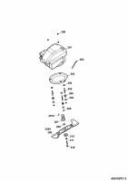 Ersatzteile WOLF-Garten Benzin Rasenmäher ohne Antrieb HBM 40 B Typ: 4001087 Serie C  (2009) Messer, Messeraufnahme, Motor 