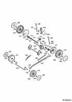 Ersatzteile WOLF-Garten Benzin Rasenmäher mit Antrieb Compact plus 40 BA Typ: 4013000 Serie D  (2009) Getriebe, Höhenverstellung, Räder 