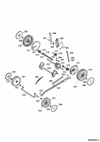 Ersatzteile WOLF-Garten Benzin Rasenmäher mit Antrieb Power Edition 40 BA Typ: 4058000 Serie A  (2009) Höhenverstellung, Räder 