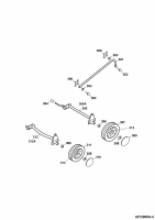 Ersatzteile WOLF-Garten Benzin Rasenmäher ohne Antrieb 2.48 B Typ: 4213000 Serie A  (2009) Höhenverstellung, Räder 
