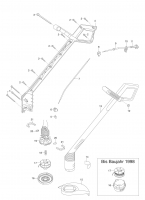 Ersatzteile GARDENA Turbotrimmer 230 AL 2544