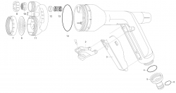 Ersatzteile GARDENA Metall-Multifunktionsbrause 8107