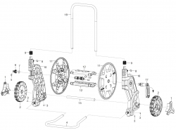 GARDENA Ersatzteile Classic Schlauchwagen 60 TS 8000/8001