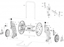 GARDENA Ersatzteile Classic Schlauchwagen 60 HG 8003/8004