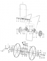 GARDENA Ersatzteile Metall-Schlauchwagen 100 2674