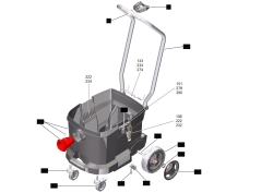 KÄRCHER Professional Ersatzteile Sauger NT 40/1 Tact Bs EU 1.148-340.0 NT 40/1 Tact Bs *EU