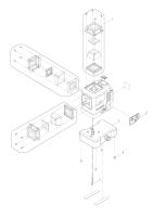 Makita Ersatzteile Akku-Multilinienlaser SK700GD
