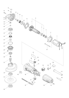 Makita Ersatzteile Winkelschleifer GA4530R