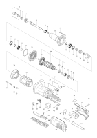 Makita Ersatzteile Geradschleifer GD0811C