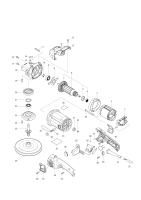 Makita Ersatzteile Rotationsschleifer 9237CB