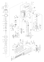 Makita Ersatzteile Druckluftnagler AF506