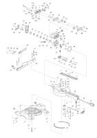 Makita Ersatzteile Kapp- und Gehrungssäge LS0815FL