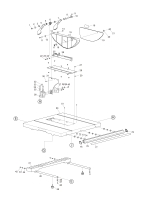 Makita Ersatzteile Tischkreissäge inkl. Untergestell MLT100N