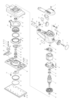 Makita Ersatzteile Schwingschleifer BO4900V