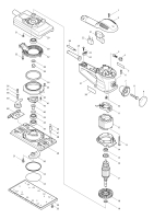 Makita Ersatzteile Schwingschleifer BO4901