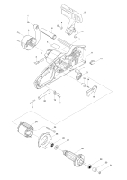 Makita Ersatzteile Elektro-Kettensäge UC3541A