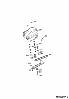 Ersatzteile WOLF-Garten Benzin Rasenmäher mit Antrieb Esprit 46 BA Typ: 4605000 Serie K  (2009) Messer, Messeraufnahme, Motor 