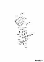 Ersatzteile WOLF-Garten Benzin Rasenmäher mit Antrieb Esprit 46 BA Typ: 4605006 Serie A  (2006) Messer, Messeraufnahme, Motor 