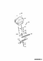 Ersatzteile WOLF-Garten Benzin Rasenmäher mit Antrieb 2.46 HBM Typ: 4605008 Serie D  (2007) Messer, Messeraufnahme, Motor 