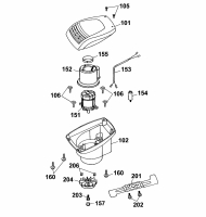 Ersatzteile WOLF-Garten Elektro Rasenmäher ohne Antrieb Esprit 46 E Typ: 4620000 Serie A  (2001) Elektromotor, Messer 