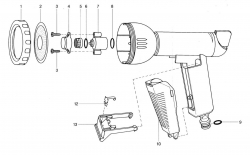 Ersatzteile GARDENA Perstrahlbrause 1929