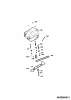 Ersatzteile WOLF-Garten Benzin Rasenmäher mit Antrieb Power Edition 46 BA Typ: 4658000 Serie B  (2009) Messer, Messeraufnahme, Motor 