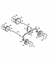 Ersatzteile WOLF-Garten Elektro Rasenmäher ohne Antrieb 2.34 CPK Typ: 4904005 Serie C  (2007) Höhenverstellung, Räder 