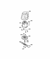 Ersatzteile WOLF-Garten Elektro Rasenmäher ohne Antrieb 2.34 E Typ: 4909003 Serie A  (2007) Messer, Messeraufnahme, Motor 