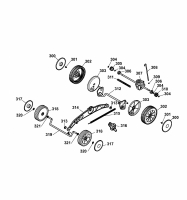 Ersatzteile WOLF-Garten Elektro Rasenmäher mit Antrieb Compact plus 40 EA-1 Typ: 4975000 Serie A  (2007) Höhenverstellung, Räder 