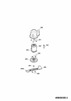 Ersatzteile WOLF-Garten Elektro Rasenmäher ohne Antrieb Power Edition 40 E-1 Typ: 4980003 Serie B  (2009) Messer, Messeraufnahme, Motor 